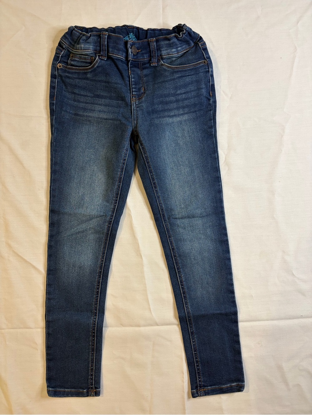 Women's Dark Blue Stretch Skinny Jeans